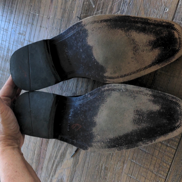 COLE HAAN BLACK LEATHER DRESS SHOE - Picture 9 of 9